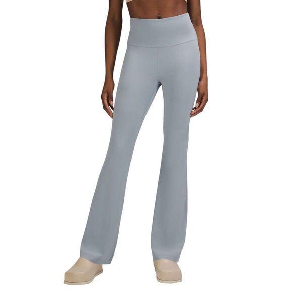 lululemon athletica Pants - Lululemon Groove Super-High-Rise Flared Pant Nulu *Chambray